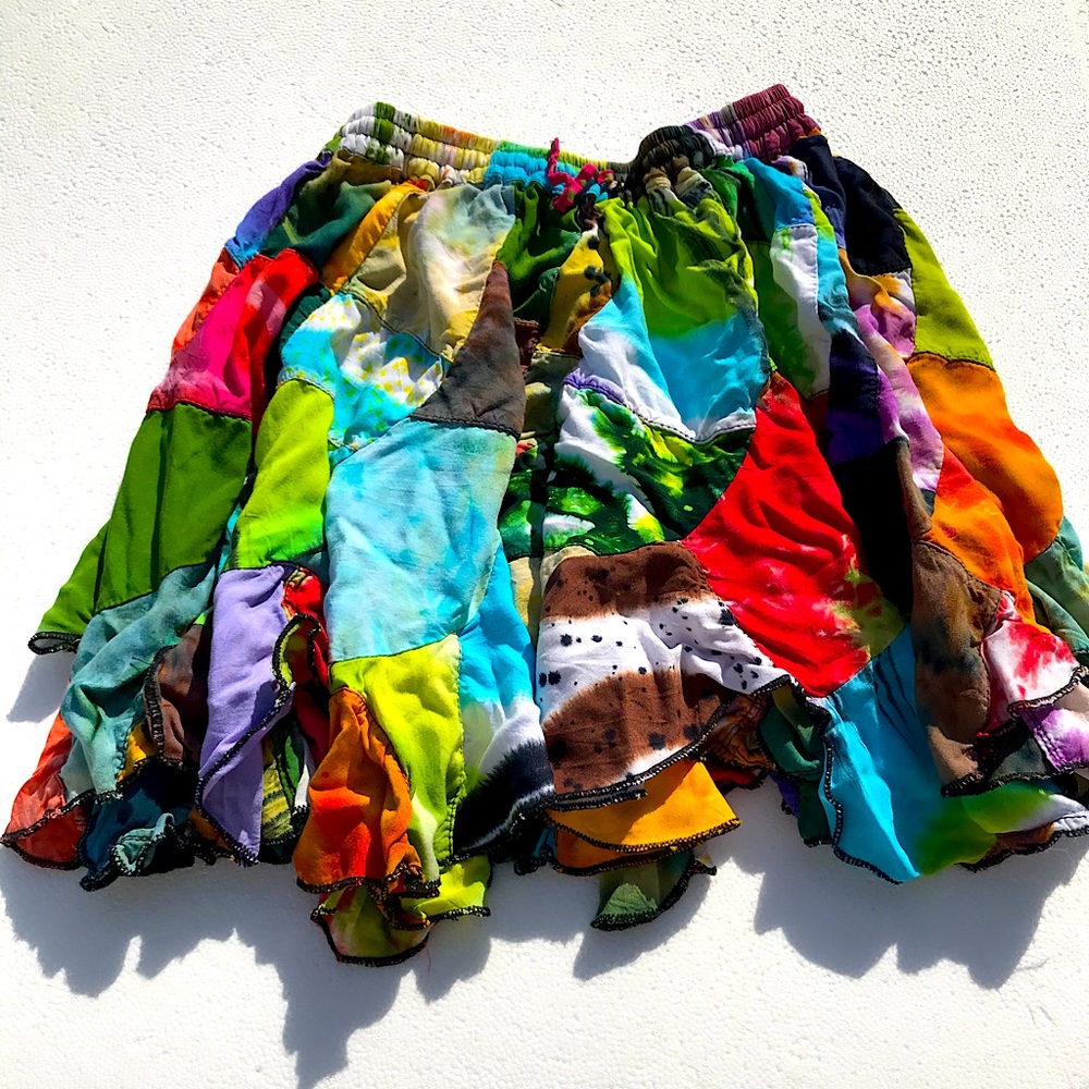 Indonesian Patchwork Handmade Mini Skirt ✨2x Host Pick✨